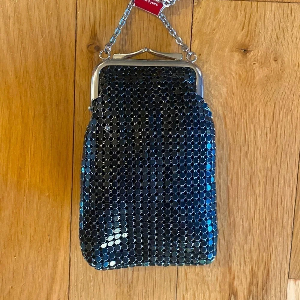 Black Frame Mini Bag Chain Strap NWT